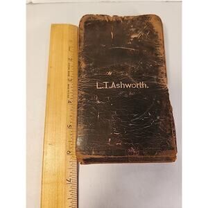 Antique 1920s Leather Procter & Gamble Co.'s Soap Order Form